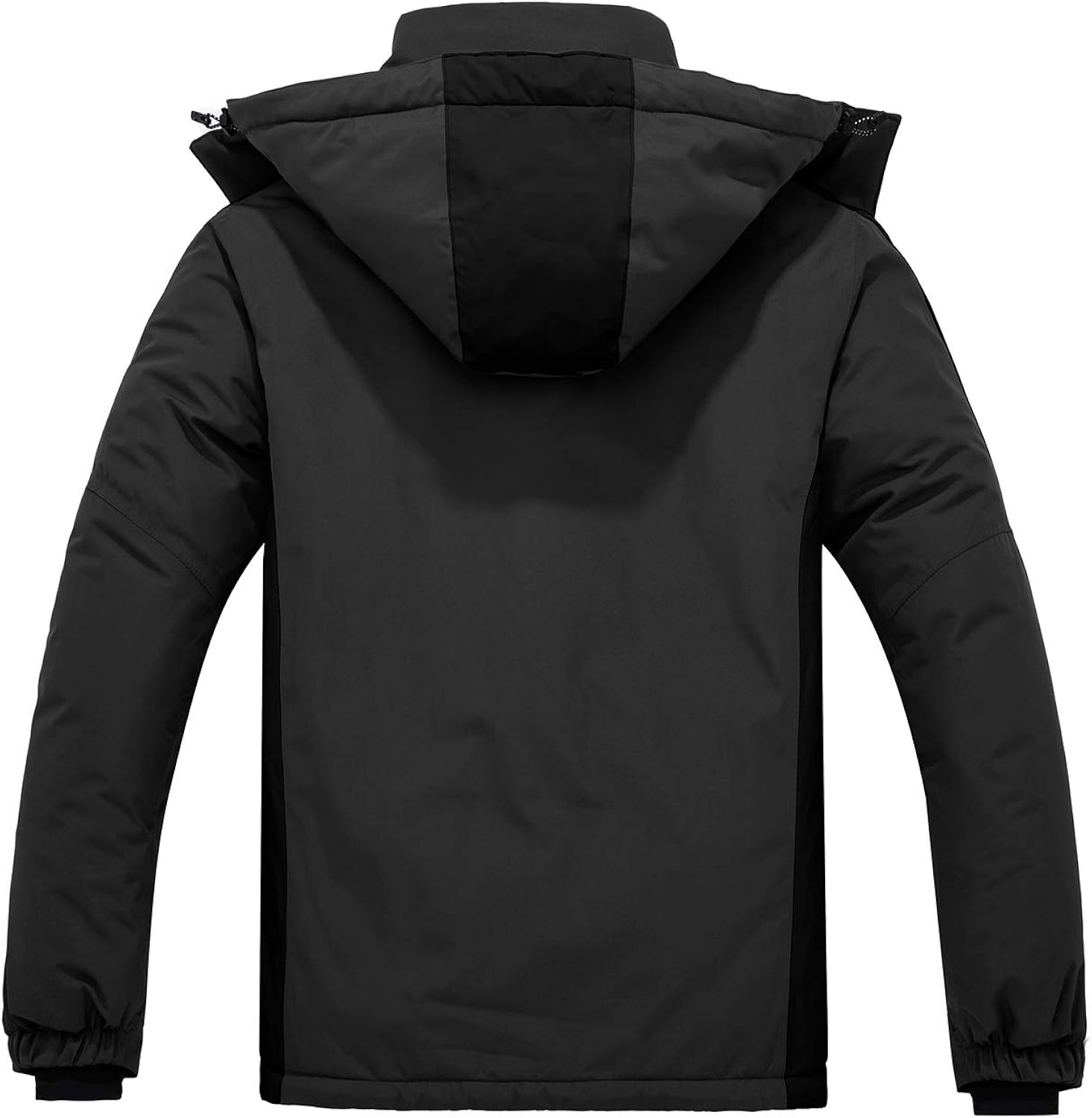 Wantdo Men's Mountain Waterproof Ski Jacket Warm Winter Snowboarding Jacket Snow Rain Coat: Clothing