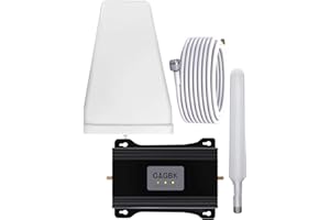 GAGBK Cell Phone Signal Booster on Band 12/13/17 Cell Phone Booster for 5G 4G LTE 3G Cell Signal Booster for Home All U.S. Carriers Verizon AT&T T-Mobile and More Up to 5,500Sq Ft Cellphone Signal Booster