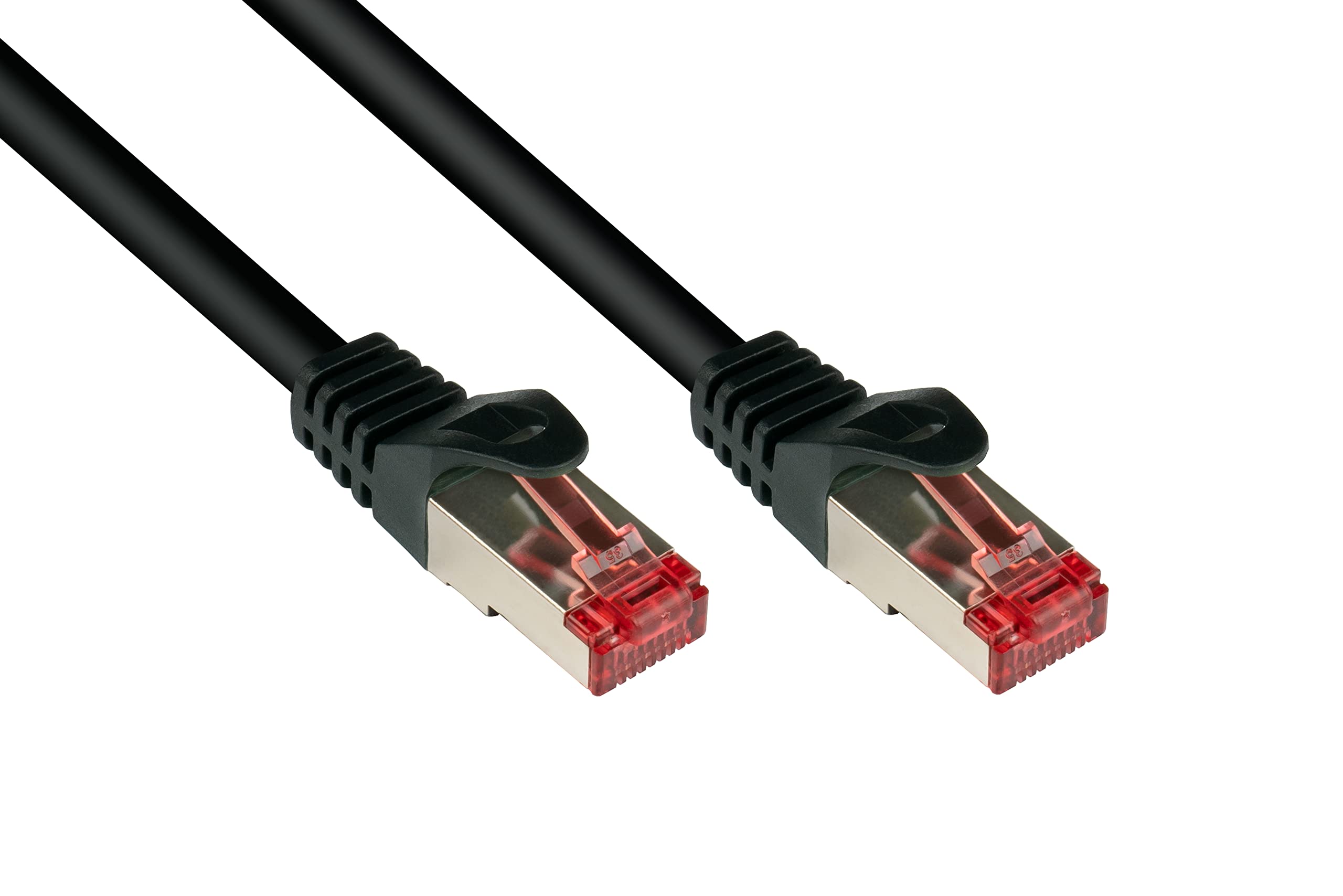 Good Connections Alcasa 15m Cat6 S/FTP networking cable S/FTP (S-STP) Black — image 1