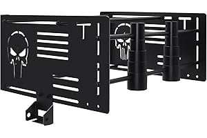 VPZMT Detachables Storage Detach Depot Wall Rack/Wall Mount Storage Rack Fits for Harley Tour Pack All Models Touring Models 