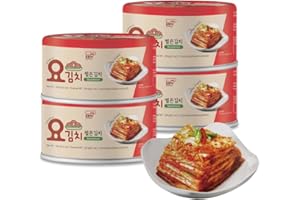 YOPOKKI Korean Canned Regular Kimchi napa Cabbage (4 EA, Original taste)