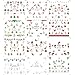 Giveme5 Christmas 3D Nail Art Stickers Snowflakes Cute Snowmen Nail Decals