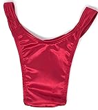 Red Satin Gaff Panty For