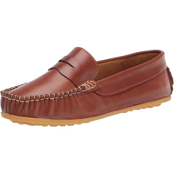 Elephantito Boy's Driving Style Loafer - European Leather Shoes For Kids