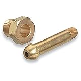 CGA-510 Nut & 3" Nipple, Regulator Inlet Fittings