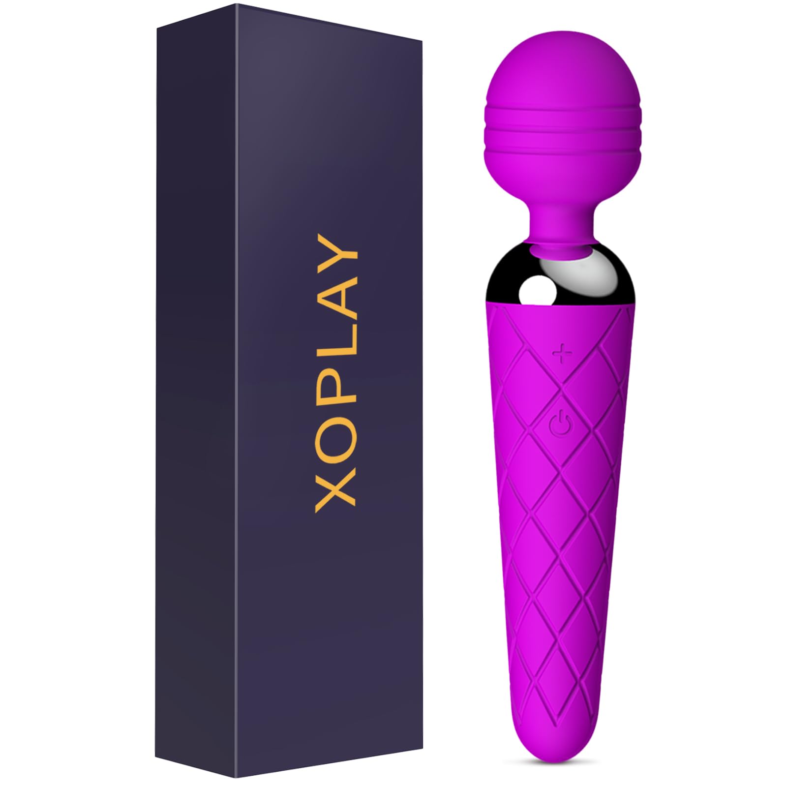 Vibrator for Women, Powerful G-spot Wand Dildo Vibrating Clitoral Vibrator with 12 Modes, XOPLAY Wireless Quiet Waterproof USB Rechargeable Anal Adult Sex Toys Gift for Couples Pleasure Masturbator