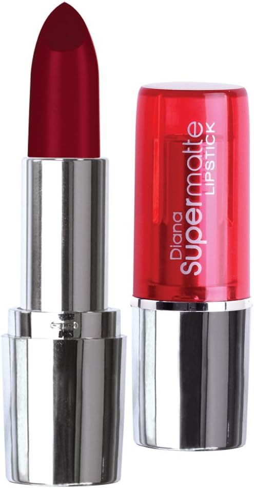DIANA OF LONDON SUPERMATTE LIPSTICK-07 RED HAUTE