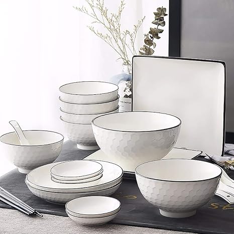 Amazon De Geschirrset 5 10 Personen Mikrowelle Geschirrspuler Unterstutzen Geschirr Teller Set Deko Esstisch Geschirr Modern Tafelservice Set Chinesisch Essteller Set Fifty Six Piece Set Amazon De Geschirrset 5 10 Personen Mikrowelle Geschirrspuler Unterstutzen Geschirr Teller Set Deko Esstisch Geschirr Modern Tafelservice Set Chinesisch Essteller Set Fifty Six Piece Set