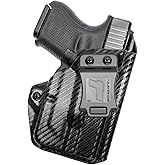 Tulster IWB Profile Kydex Holster in Right Hand fits: Glock 26/27 / 28/33 |TLR-6 Light-Bearing Inside The Waistband Appendix Concealed Carry