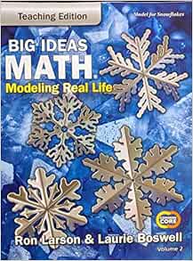Big Ideas Math: Modeling Real Life Common Core - Grade 2 Teaching