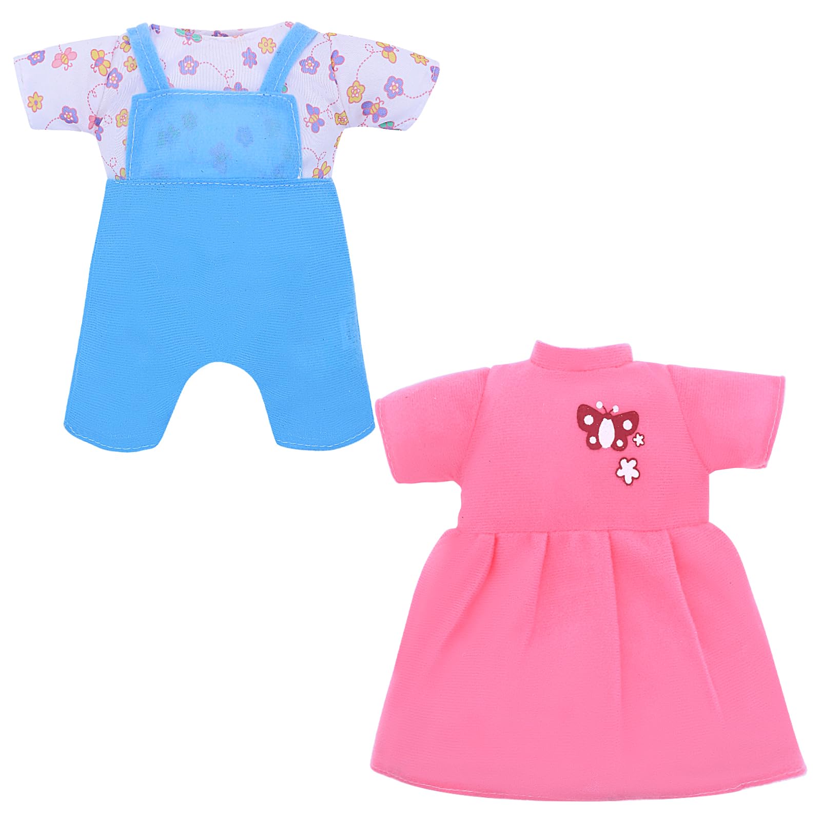 Doll Dress Outfits for 35-43 cm Girls Dolls, 14-16 Inch Cute Baby Doll Clothing,Doll Clothes and Accessories Set for Kids Girls Boys Gifts (Not Doll)