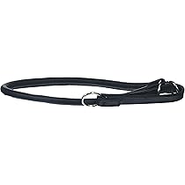 2 inch leather martingale collar