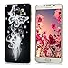 Note 5 Case,Samsung Galaxy Note 5 Case - 3 Pcs Full Edge Protective Ultra-thin Slim Fit Hard PC Light Weight Colorful Print Patterns Crystal Clear Bumper Protective Cover by Badalink