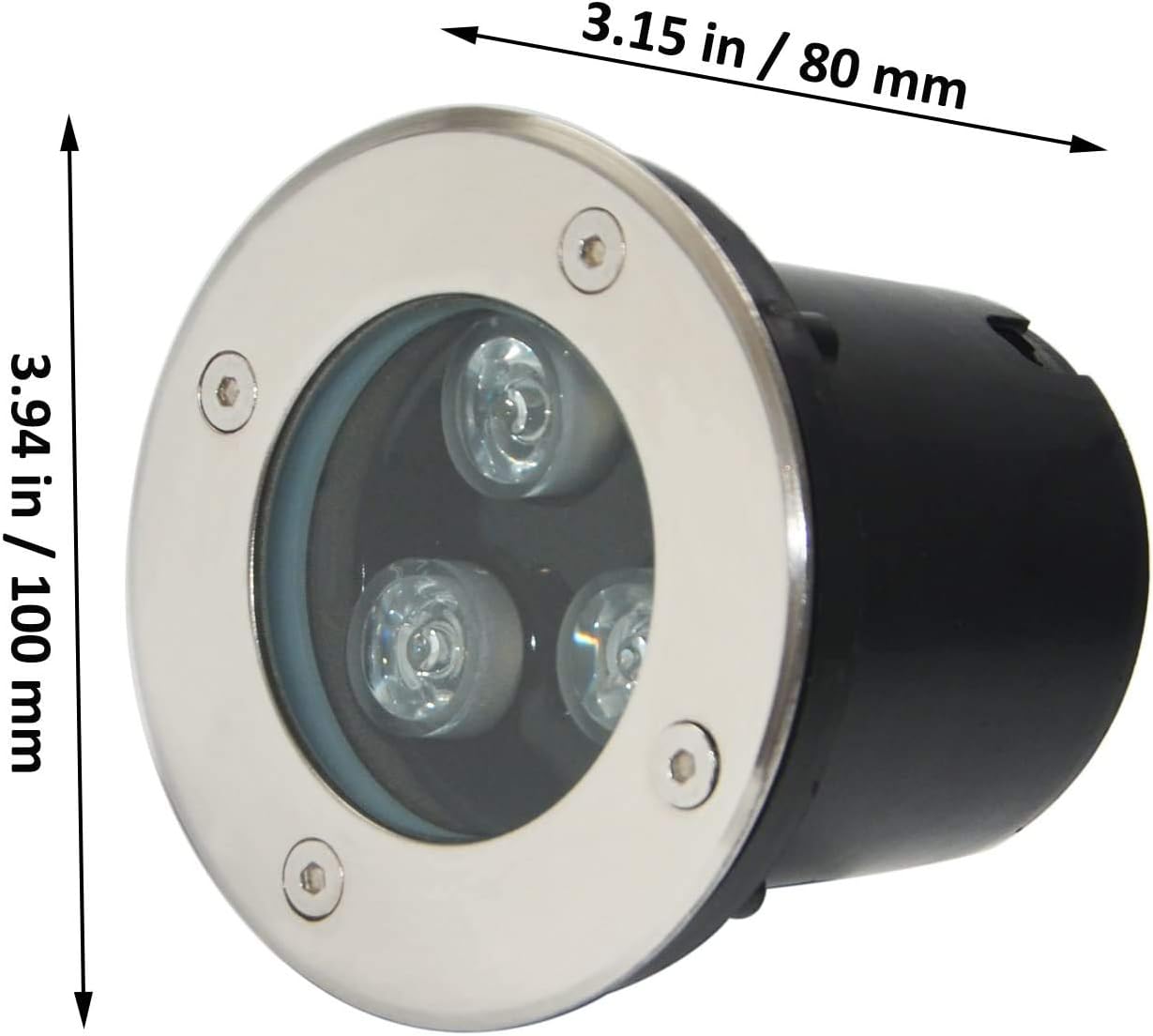 RSN 3W LED Buried Light IP67 Outdoor 230V LED Garden Lighting 6000K ...