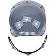 VCOROS Motorcycle Helmet Bubble Shield with Flip Adapter (Smoke)