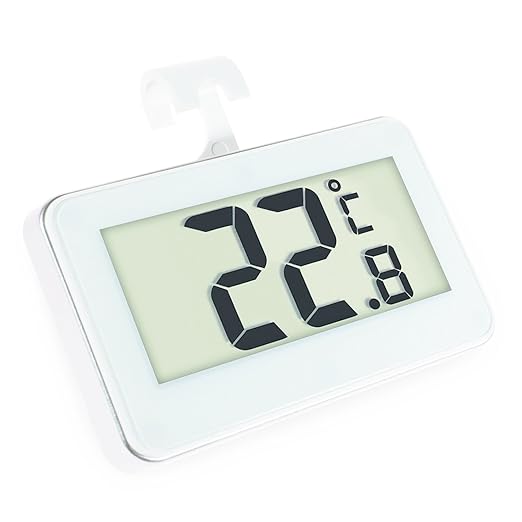 Digital nevera/congelador termómetro, aigumi impermeable ...