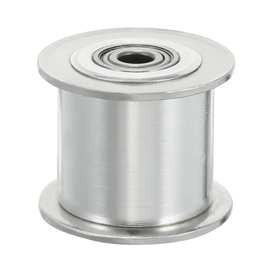 sourcingmap Aluminum 20T 4mm Bore 3mm Pitch Toothless Timing Belt Pulley for 16mm Belt