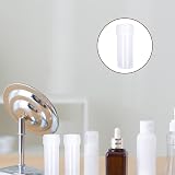 Rowwait 25Pcs 5ml Plastic Sample Bottles Clear Storage Vials Screw Cap Lab view 4