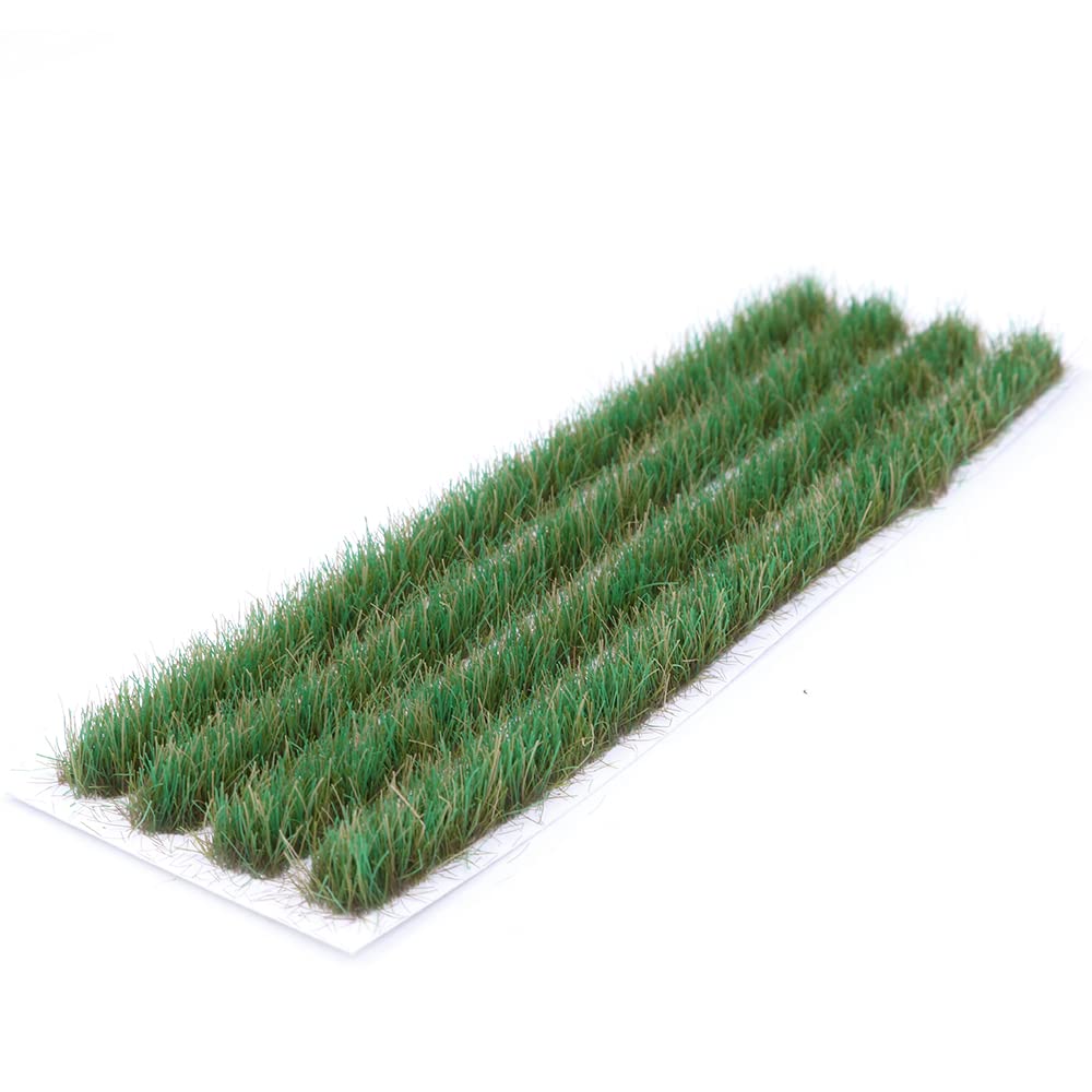 Tiardey Static Rice Field Grass Model Rice Field Scene Railway Artificial Grass Miniature War Gaming Terrain DIY Model Railroad Scenery War Gaming Scenery - Green Rice Field