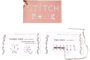 JALZEMPL Creative Mini Sewing Book, Creative Mini Sewing Card Set, Learn A Variety of Sewing Techniques, Elevate Your Sewing Skills for Embroidery & Sewing Enthusiasts (1 Set)