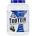 Body Nutrition Trutein High Protein Powder: 45% Whey, 45% Casein, 10% Egg White, Gluten-Free, Low Sodium, Grass Fed Whey Protein Powder, Gym Supplement & Breakfast Shake, Chocolate Mint, 4lb
