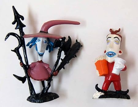 Amazon ナイトメアー ビフォア クリスマス キャラクターフィギャー ２体セット おもちゃ雑貨 手品 おもちゃ