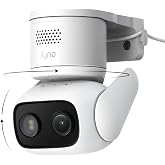 eufy Security Indoor/Outdoor Camera C31, 360&deg; Pan &amp;Tilt, AI AutoTracking | Spotlight-Free Color Night Vision, IP66, AI Human/Vehicle/Pet/Cry Detection, Plug-In Powered, 24/7Recording, No Subscription