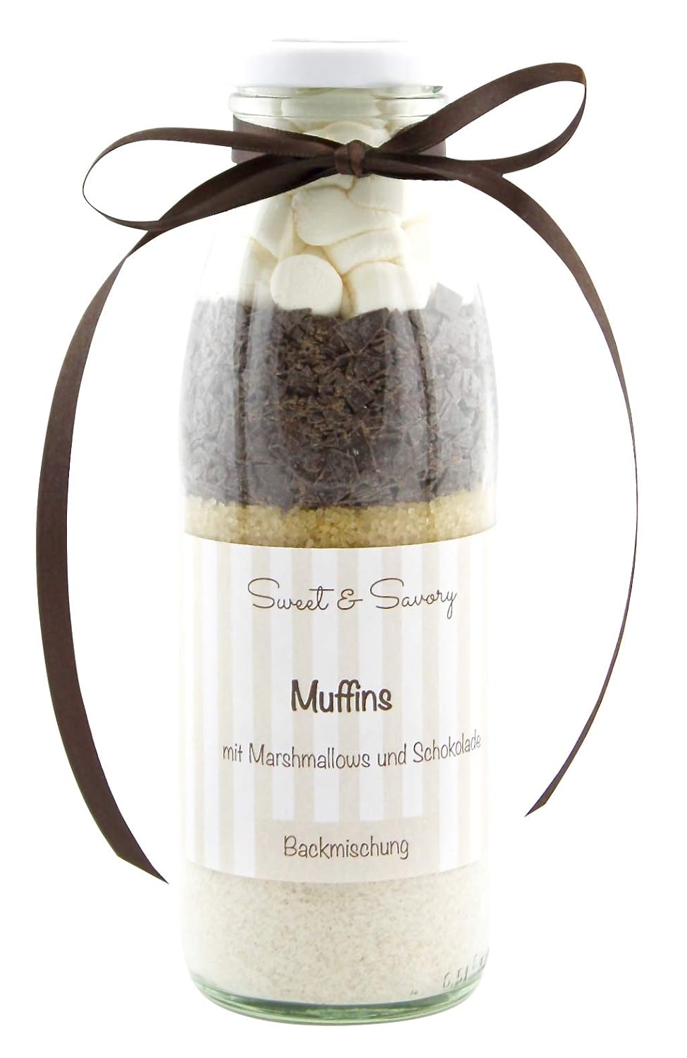 Backmischung Im Glas Fur Schokoladen Marshmallow Muffins Schokoladen Muffins Mit Marshmallows Amazon De Lebensmittel Getranke