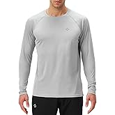 NAVISKIN Men's Rash Guard Shirts UPF 50+ Sun Protection Long Sleeve Shirts Quick Dry Lightweight