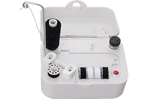 FALESOUL Automatic Bobbin Winder with Auto Stopper, Portable Automatic Bobbin Winder with USB-C Port, Household Electric Wind