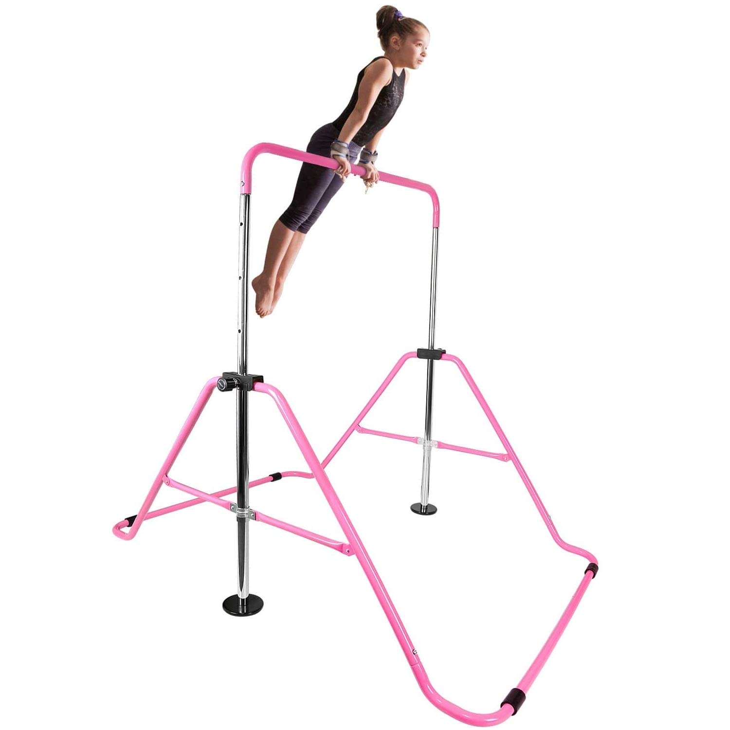 Gymnastics Bars for Home - Expandable Gymnastics Bars, Adjustable Height Gymnastic Horizontal Bars -