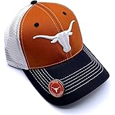 Texas University Mesh Trucker Hat Classic Adjustable Team Logo Snapback Cap (Multicolor)