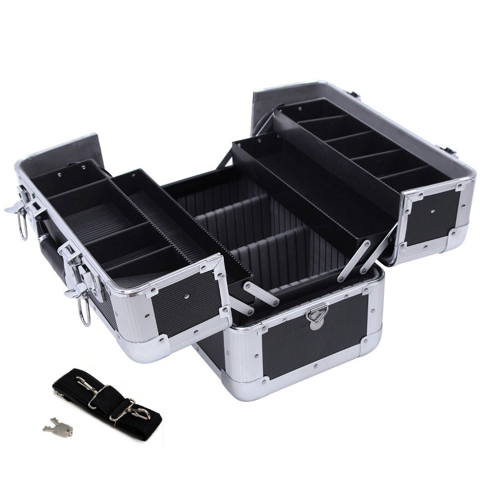 Songmics JBC Maletin profesional para organización de maquillaje