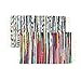 Royal Collection (2 Pack) Chindi Doorway Rag Rug Set 20 x 32 Multi-Color Recycled Cotton Woven Entryway Rug