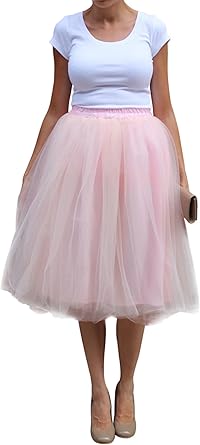 pink tulle skirt amazon