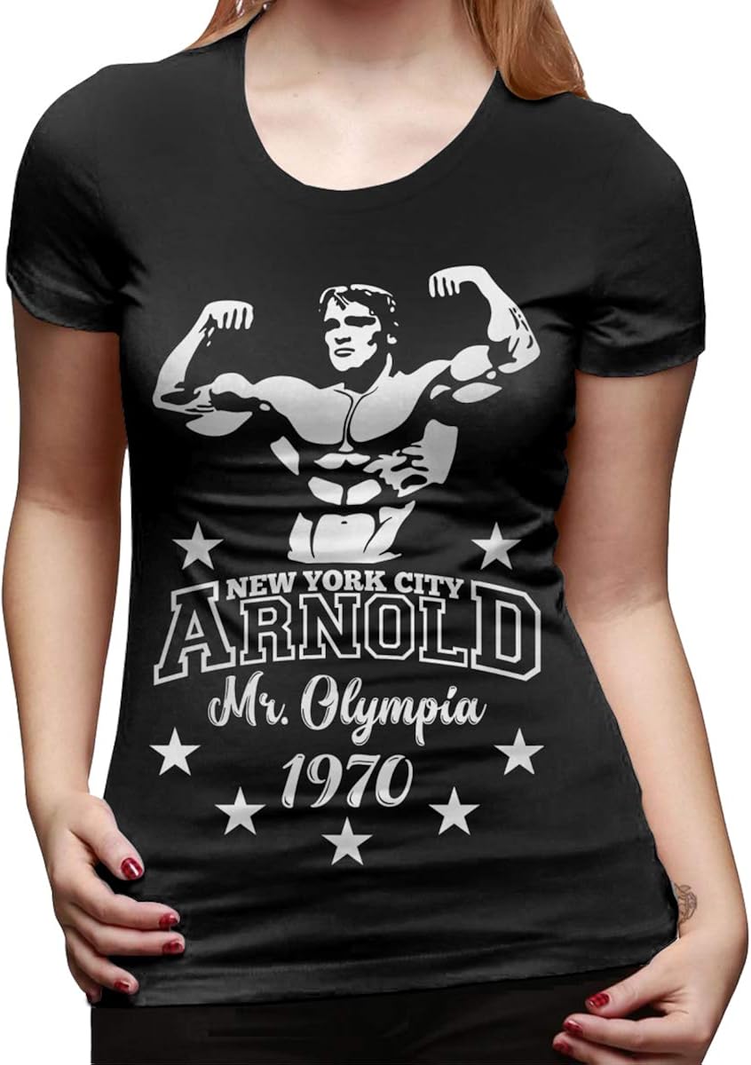 Amazon.com: Arnold Schwarzenegger Mr Olympia Premium Womans Tshirts