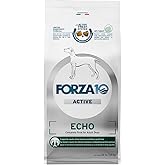Forza10 Active Echo Support Diet Dry Dog Food – Supports Ear Health & Food Sensitivities - Limited Ingredient Formula with Anchovies, Rose HIPS & Tea Tree - Non-GMO & Grain-Free - 22 lb Bag