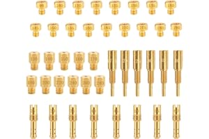 YUKIIATIF 42 Pcs Carburetor Jet Kit for Mikuni Main & Pilot Slow Jet N100.604 VM28/486 VM4/042 VM22/210 Replaces TM33-8012 TM36-68 TM40-6