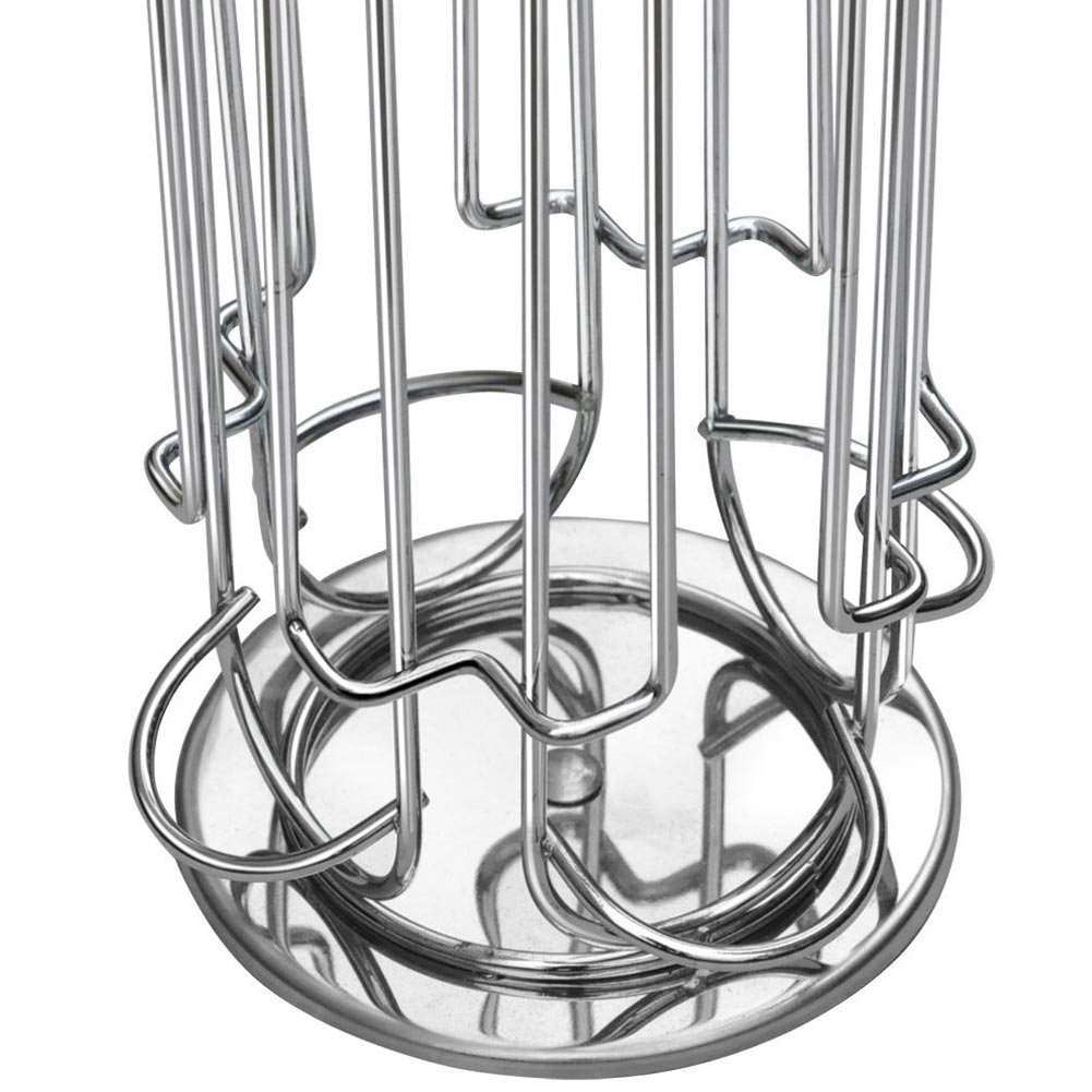 Bakaji Stand Porta Cápsulas Café Dolce Gusto 24 plazas Base orientable  giratorio 360 ° Inserimento Vertical de metal Silver Hogar y cocina  Accesorios para cafeteras futakuchi-hakata.com