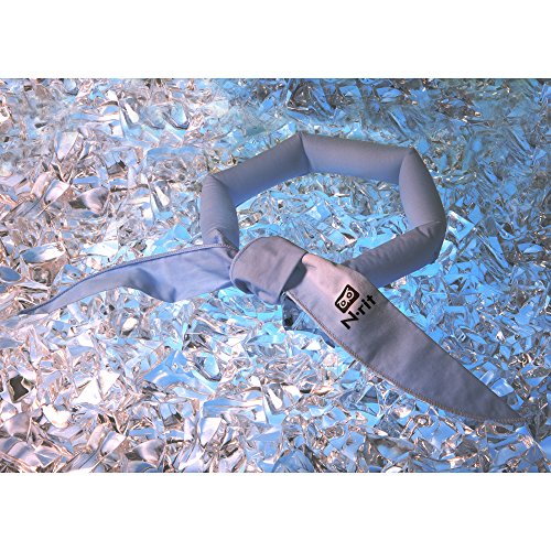 Cooling Scarf Chilling Sports Scarf/Headband/Neck Wrap w/ Crystal