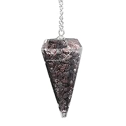 Hematite Orgone Crystal Pendulums for Divination