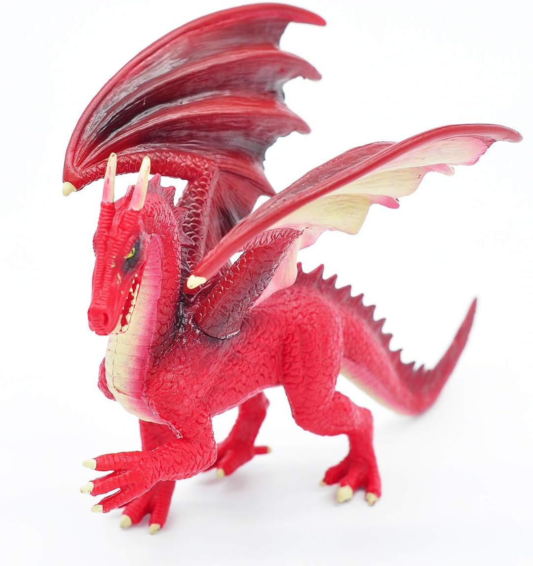 CZYY D&D Red Dragon Miniature PrePainted 7.5" Long 28mm Scale Monster