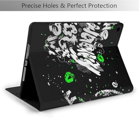 Wehoiweh The Ro-Ots - Carcasa antiarañazos fina y ligera con soporte ajustable, función de reposo/activación automática, protección para la espalda, funda para iPad Air3 10.5 iPad 7ª 10.2 talla única