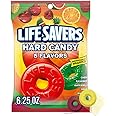 Lifesavers, Hard Candy 5 Flavors Bag, 6.25 oz