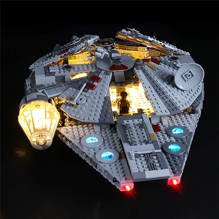 millennium falcon lego set amazon