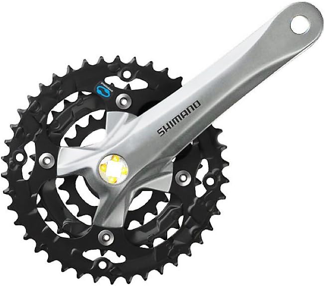 Shimano Acera M361 Triple Chainset Square Taper Amazon.co.uk Sports