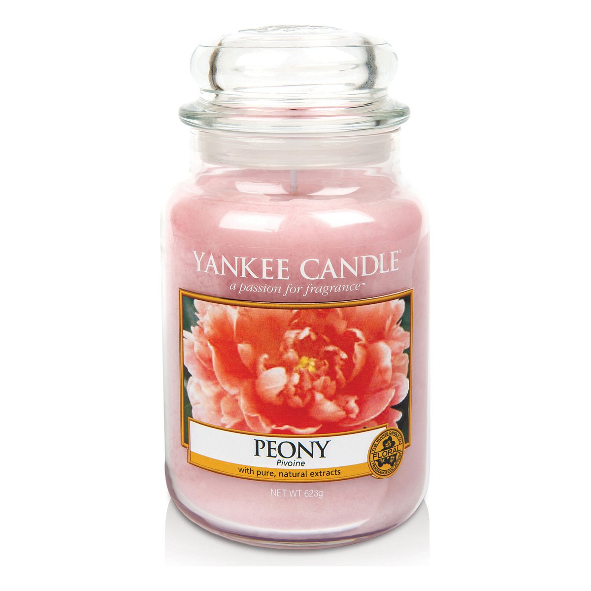 Yankee Candle Large Jar Candle, Peony Amazon.co.uk Kitchen & Home