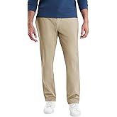 GBOY STUDIO Men's 4-Way Stretch Dress Pants with Expandable Waist - Wrinkle-Free for Business & Casual