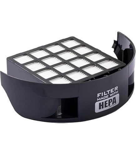 Hoover 35601910 Kit Filtro Di Ricambio, Nero, In Plastica, Per Aspirapolvere Velocity Evo Pets Senza Sacco