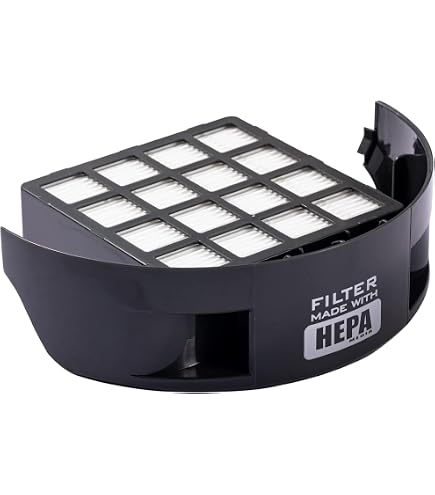 Hoover 35601910 Kit Filtro Di Ricambio, Nero, In Plastica, Per Aspirapolvere Velocity Evo Pets Senza Sacco